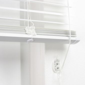 Jalousie | Kunststoff online ohne bohren PVC kaufen Klemmträger möglich Shop RC-Rollo Rollo Plissee | weiß Farbe